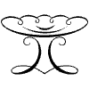 Tray 2 Element from Symbols - Flourishes Set