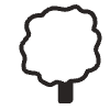 Tree 2 Element from Doodles - Monochrome Set