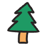 Tree 3 Element from Doodles - Classic Set