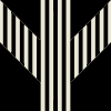 Tree Stripe Line Element from Patterns Tiles - Monochrome Set