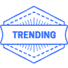 Trending Hexagon Element from Badges Classic - Line Set
