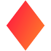 Triangle Diamond  Element from Geometric Shapes - Gradient Set