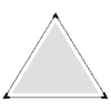 Triangle Line Abstract Element from Cyber GUI Elements Set