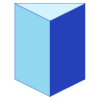 Triangle Prism Wireframe Element from Symbols 3D - Duo Set