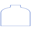 Vase 1 Element from Geometric Shapes - Line Set