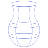 Vase Element from Symbols 3D - Wireframe Set