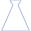 Vase Triangle Element from Geometric Shapes - Line Set