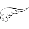 Wing 3 Element from Symbols - Flourishes Set