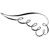 Wing 4 Element from Symbols - Flourishes Set