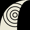 Wing Focus Circle Element from Patterns Tiles - Monochrome Set