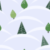 Winter Forest 3 Element from Backgrounds - Seamless Set