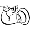 Worker Arm Element from Symbols - Flourishes Set