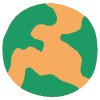 World Global Element from Doodles - Flat Set