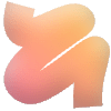 Zigzag Cross Line Element from Blob Shapes - Gradient Set