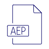 Files Aep Illustration from UX Line Set