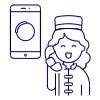 Auto Attendant 6 Illustration from UX Line Set