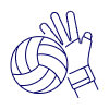Volleyball Hit 1 Illustration from UX Line Set