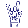 Robotic Hand Prototype 1 Illustration from UX Line Set