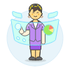 Gui Hologram 6 Illustration from UX Colors Set