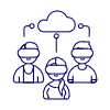 Multiplayer Illustration from UX Line Set
