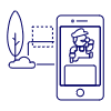 Ar Game Illustration from UX Line Set
