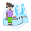 Vr For Rehab 4 Illustration from UX Colors Set | Free Download as SVG Vector and Transparent PNG | Streamline illustrations