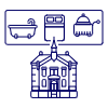 Vr Hotel Service Illustration from UX Line Set