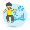 Vr Space 1 Illustration from UX Colors Set