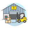 Warehouse 3 Illustration from UX Colors Set