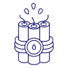 Dynamite Bomb Illustration from UX Line Set