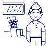 Rainy Season 1 Illustration from UX Line Set
