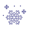 Snowflakes illustration - Free transparent PNG, SVG. No sign up needed.