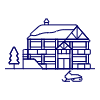 Ski Resort Illustration from UX Line Set