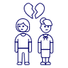 Lesbians Breakup 7 Illustration from UX Line Set