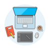 Workspace 2 1 Illustration from UX Colors Set