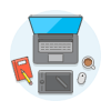 Workspace 2 2 Illustration from UX Colors Set