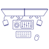 Workspace 7 Illustration from UX Line Set