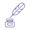 Ink Quill Illustration from UX Line Set