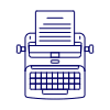 Typewriter Sheet 1 Illustration from UX Line Set