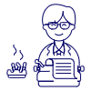 Typewriter 2 Illustration from UX Line Set