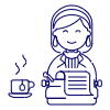 Typewriter 3 Illustration from UX Line Set