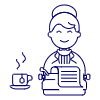 Typewriter 5 Illustration from UX Line Set