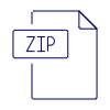 Zip File 2 Illustration from UX Line Set