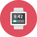 E Watch Icon from Kameleon Colors Set | Free Download as SVG Vector and Transparent PNG | Streamline icons