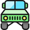 Adventure Car Truck 1 Icon from Ultimate Colors Set | Free Download as SVG Vector and Transparent PNG | Streamline icons