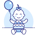 Baby Cake Birthday 1