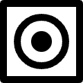 Camera Lens Small Square Icon from Nova Line Set | Free Download as SVG Vector and Transparent PNG | Streamline icons