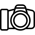 Camera 2 Icon from Ultimate Light Set | Free Download as SVG Vector and Transparent PNG | Streamline icons