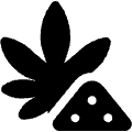 Cannabis 4 Icon from Ultimate Bold Set | Free Download as SVG Vector and Transparent PNG | Streamline icons