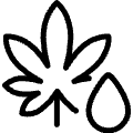 Cannabis Extract 1 Icon from Ultimate Light Set | Free Download as SVG Vector and Transparent PNG | Streamline icons